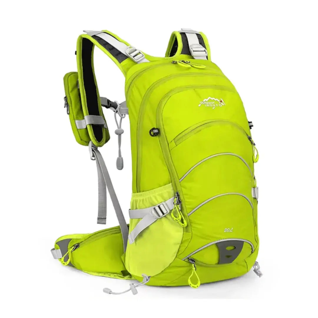 mochila trilha ciclismo outdoor escalada boreal amarela